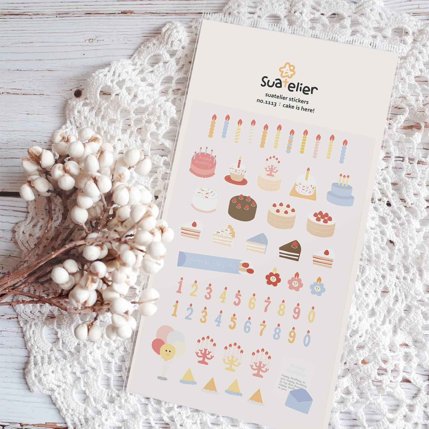 SUATELIER Stickers Cake is Here