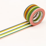 MT Slim 6mm Washi Tape Set Deco B