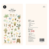 SUATELIER Stickers Flower Cafe