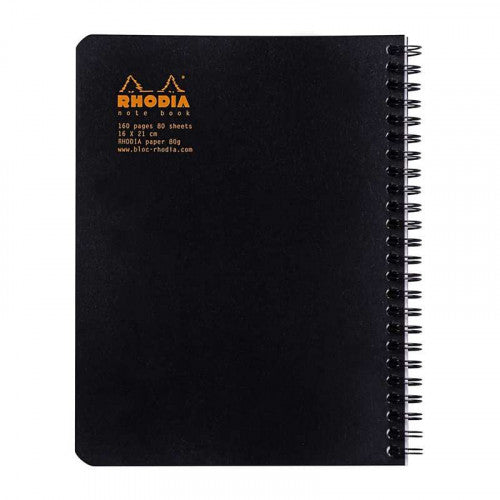 RHODIA Classic Notebook Black A5+