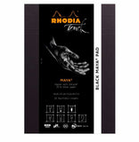RHODIA Touch Black Maya Pad 120g A5 Blank 50s