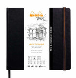 RHODIA Touch Pen+Inkwash Book 200g 21 x 21cm Blank 32s