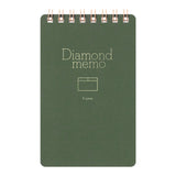 MIDORI [Limited Edition] Diamond Memo <M> Green Frame