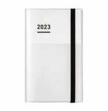 KOKUYO 2023 Jibun Techo Diary 3 in 1 Mini Clear White