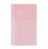 KOKUYO 2023 Jibun Techo Diary Mini Clear P. Pink