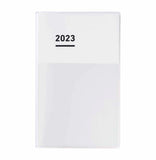 KOKUYO 2023 Jibun Techo Diary Mini Clear White
