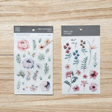 MU Craft Print-On Sticker Spring Flower 011