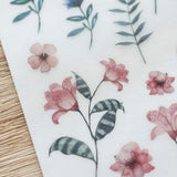 MU Craft Print-On Sticker Spring Flower 011