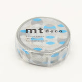MT Deco Washi Tape Overlapped Dot Blue