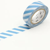 MT Washi Tape Stripe Greyish Sky