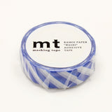 MT Washi Tape Stripe Blue