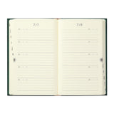 MIDORI [Limited Edition] 5-Year Diary Gate Recycled Leather Green