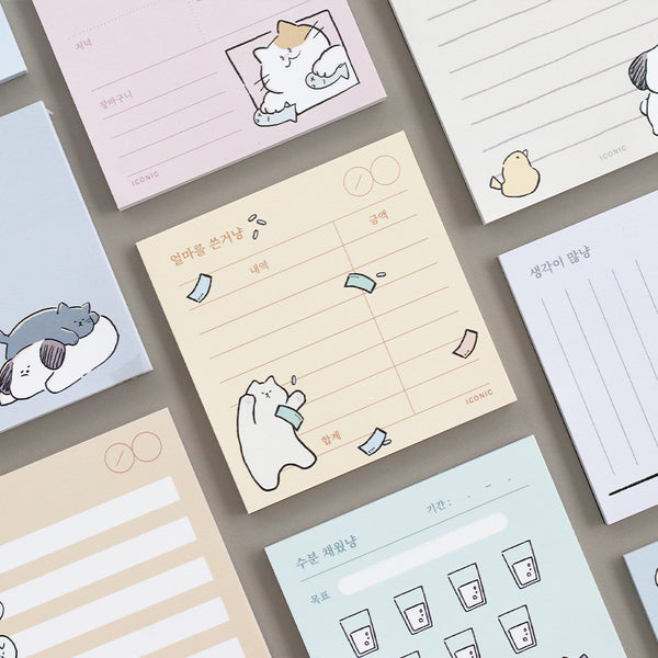 ICONIC Daily Sticky Note - Line – WRITER Stationery Store