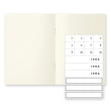 MD Notebook LT A6 Blank Pack