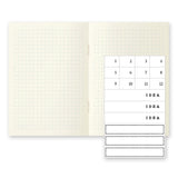 MD Notebook LT A6 Grid Pack