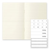 MD Notebook LT B6 Slim Ruled Lines Pack