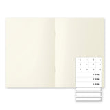 MD Notebook LT A5 Blank Pack