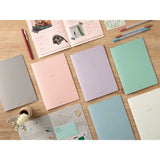 MIDORI Notebook <A5> Color Dot Grid Purple