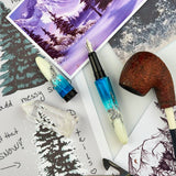 BENU Briolette Fountain Pen Luminous Snowy Peak