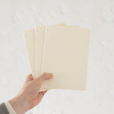 MD Notebook Light <A5> Blank 3pcs Pack A