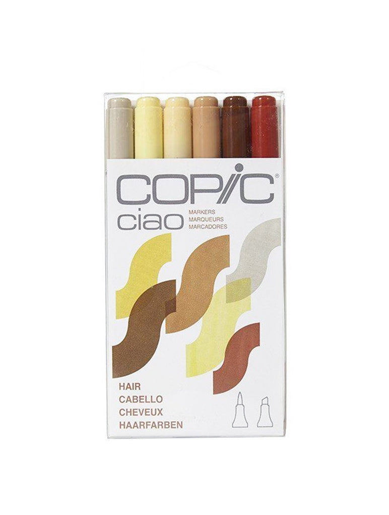 COPIC Ciao Marker 6Cols Set 7 Hair