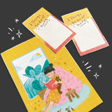 AZREENCHAN Art Print Postcard+Stickers Pack Stay at Home