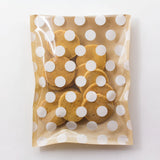 MD CH Clear Faced Bag S Front Print Dots