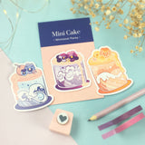 TFT Sticker Pack Mini Cake-Whimsical Pansy