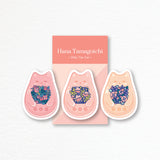 TFT Sticker Pack Hana Tamagotchi-Ollie The Cat