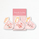 TFT Sticker Pack Butterfly Tea Bag-Triangle Terrarium