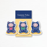 TFT Sticker Pack Gummy Neko-Fortune Cat