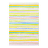 MD CH Glassine Paper Bag M Watercolor Border LT Blue