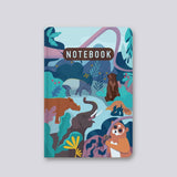 EJMEMENTO Notebook Lined Endangered Animals in Borneo