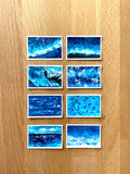 KAZEL LIM Watercolor Sticker Deep Ultramarine