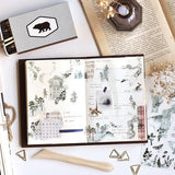 MU Craft Print-On Sticker Secret Garden Mono 131