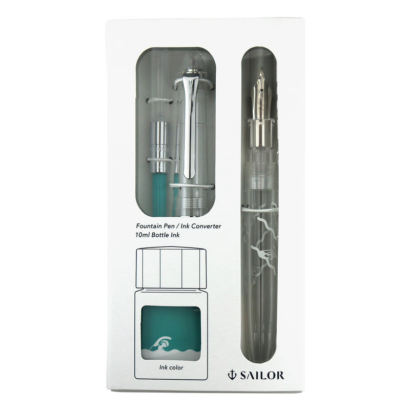 SAILOR Profir Jr Minamo Fountain Pen Set Crawl