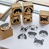 OURS Rubber Stamp Dogs Set