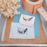 NONNLALA Whale Rubber Stamp