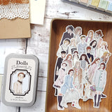 WINDRY Dolls Stickers in Tin (Slight Dent)