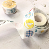 PION Round Sticker Washi Tape 2.5cm