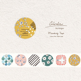 PION Round Sticker Washi Tape 2.5cm