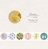 PION Round Sticker Washi Tape 2.5cm