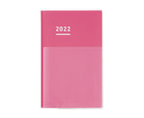 KOKUYO 2022 Jibun Techo Diary mini Clear Pink