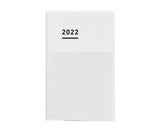 KOKUYO 2022 Jibun Techo Diary mini Clear White