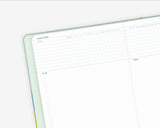 MOSSERY 2023 Hardcover Monthly Planner + Weekly Horizontal Day Dream