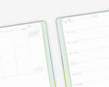 MOSSERY 2023 Hardcover Monthly Planner + Weekly Horizontal Day Dream