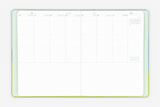 MOSSERY 2023 Hardcover Monthly Planner + Weekly Vertical Nocturne