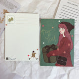 STARLULULU Girl Postcard Christmas Gift Set