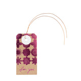 MD CH Paper Tag Flower Pink