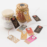 MD CH Paper Tag Flower Pink
